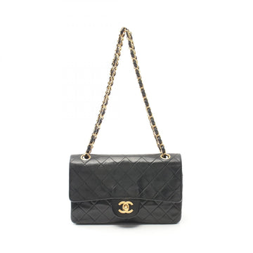 Top Quality Chanel Lambskin Matelasse W Flap Shoulder Bag