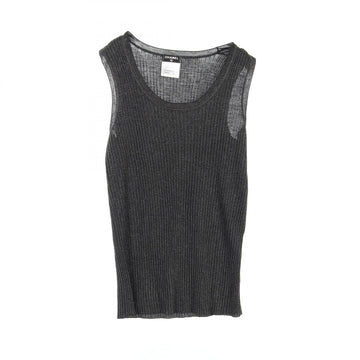 Top Quality Chanel Cashmere Tank Top Black