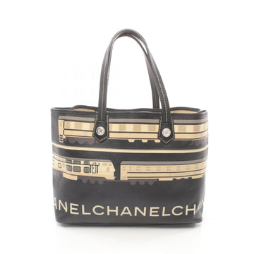 Top Quality Chanel Central Station Tote Bag PVC Canvas Leather