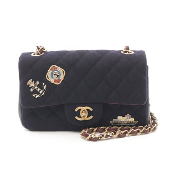 Top Quality Chanel Wool Lambskin Matelasse Shoulder Bag