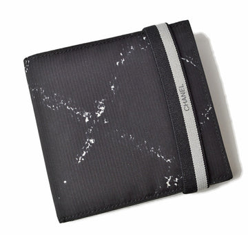 Top Quality Chanel Nylon Men's Wallet Black