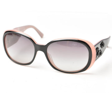 Top Quality Chanel Camellia 5113-A Sunglasses Black/Pink