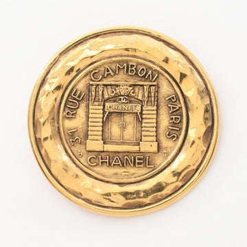 Top Quality Chanel Cambon Brooch Gold Plated