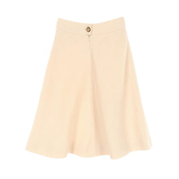 Top Quality Chanel Wool Skirt Ivory P36027