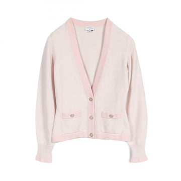 Top Quality Chanel Cashmere Cardigan Pink