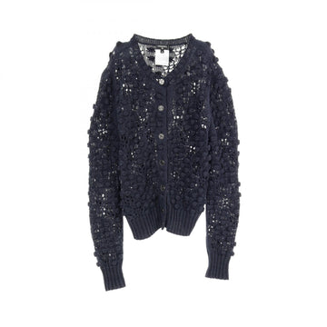 Top Quality Chanel Cotton Cardigan Coco Mark Button