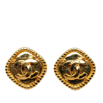 Top Quality Chanel   Coco Mark Earrings Gold
