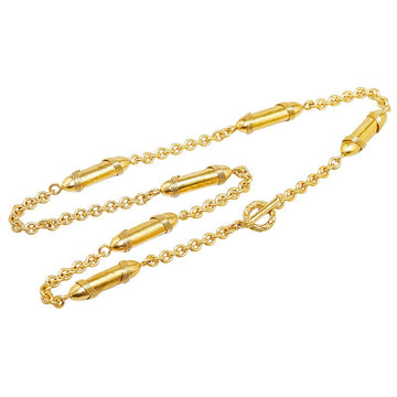 Top Quality Chanel Logo Chain Necklace Gold Plated