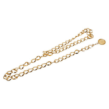 Top Quality Chanel Coco Mark Medallion Chain Belt Gold