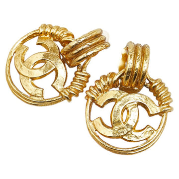Top Quality Chanel   Coco Mark Earrings Gold Plated