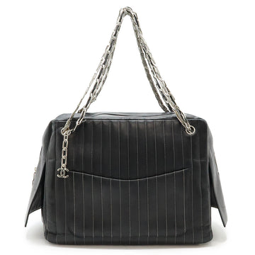 Top Quality Chanel Leather Tote Bag Black