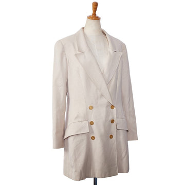 Top Quality Chanel Wool Long Double Tailored Jacket