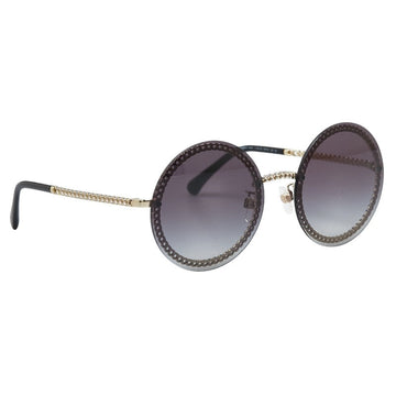 Top Quality Chanel Coco Mark Chain Sunglasses 4245