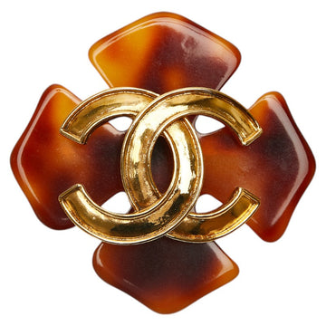Top Quality Chanel   Coco Mark Brooch Gold Plated