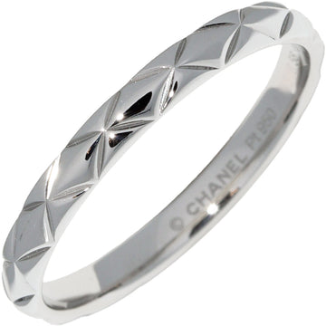 Top Quality Chanel Pt950 Matelasse Ring Small Model J2820