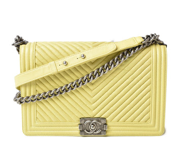 Top Quality Chanel Boy Lambskin 2way Chain Shoulder/Clutch Bag