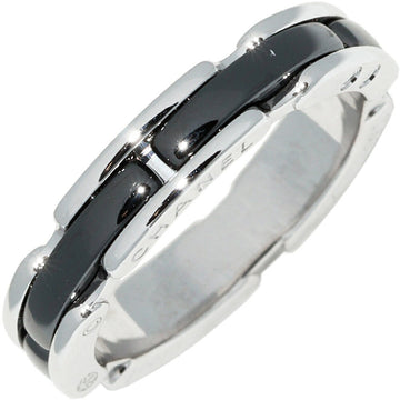 Top Quality Chanel J12 Ultra Ring Black Ceramic K18WG