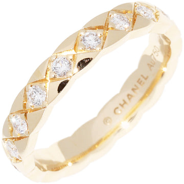 Top Quality Chanel K18YG Diamond Coco Crush Ring Mini