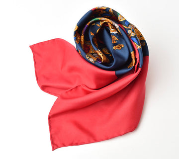 Top Quality Chanel Silk Scarf World Map Jewel Motif
