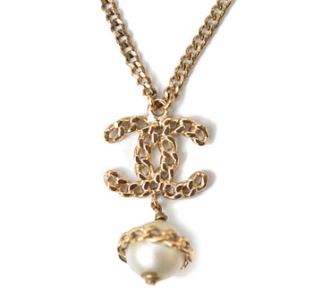 Top Quality Chanel Necklace/Pendant CC Pearl Motif Gold
