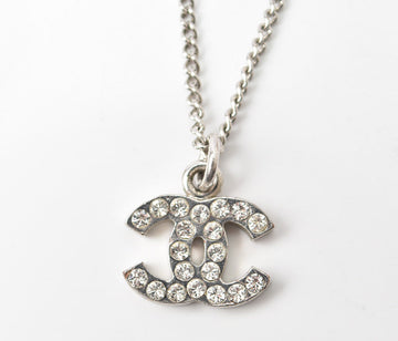 Top Quality Chanel Metal Rhinestone Necklace Pendant