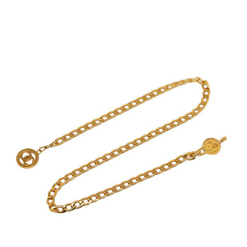 Top Quality Chanel   Cocomark Round Chain Belt Gold   Chanel