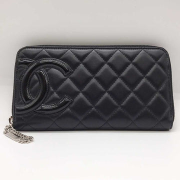 Top Quality Chanel Leather Round Zipper Wallet