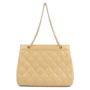 Top Quality Chanel Matelasse Ultra Stitch Lamb Skin 2.55 Tote Chain Bag Beige