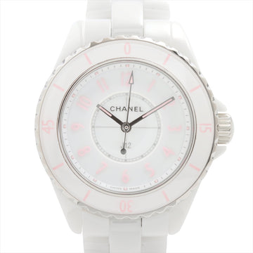 Top Quality Chanel J12 H6755 SSCE QZ White  2