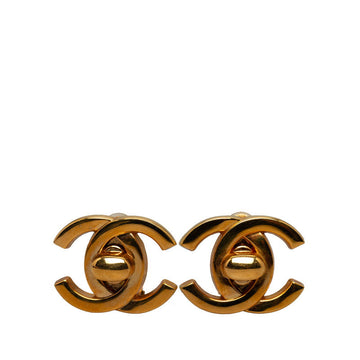 Top Quality Chanel   Cocomark Turn-Rock Earring Gold Make-up  Chanel