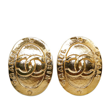 Top Quality Chanel   Cocomark Paris Oral Earring Gold  Ladies Chanel