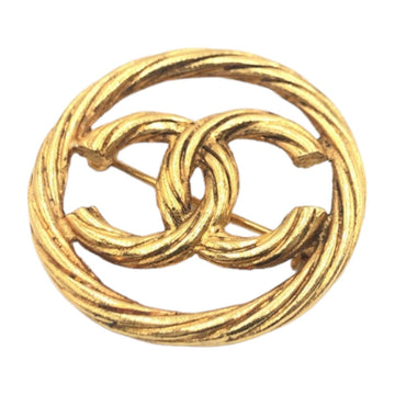 Top Quality Chanel   Gold Metal Brooch