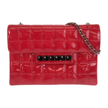 Top Quality Chanel   Chocolate Bar Patent Leather Handbag