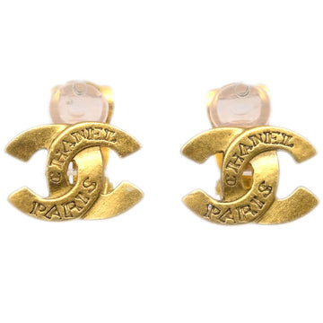 Top Quality Chanel Gold CC Earrings Clip-On 99A
