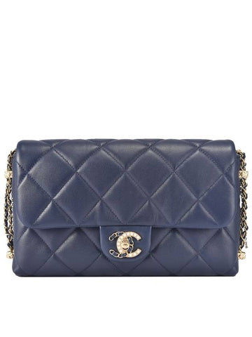 Women s Gold Metal Flap Bag AS2563 CD5104 Chanel
