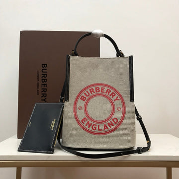 B-Berry - Luxe Carry  PeGucciy Small Canvas Bag Gray For Women, Bags 9.8in/25Luxe Carry