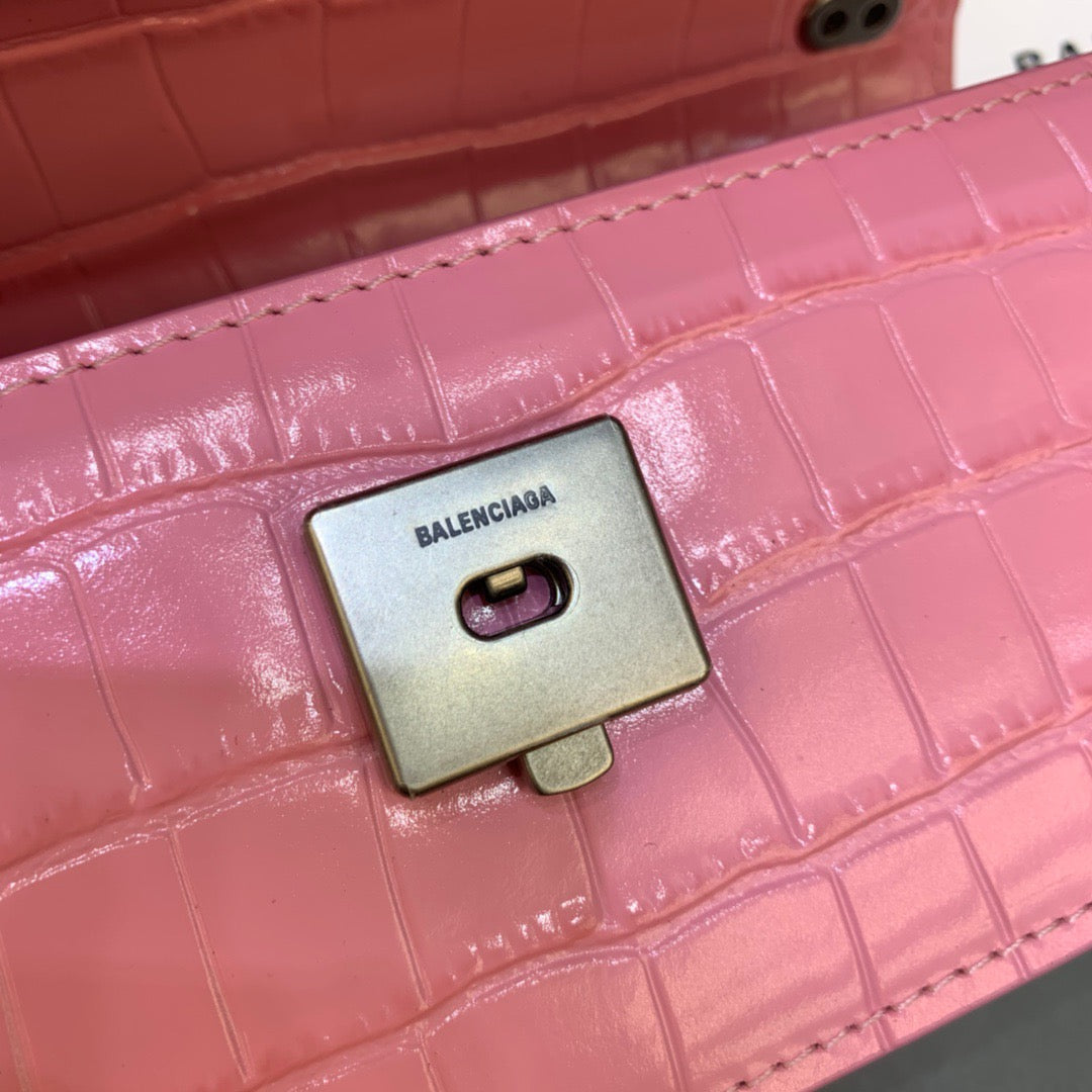 BLN-Ciaga Gossip Small On Chain Shoulder Bag Pink, For Women,  Bags 7.4in/19Luxe Carry