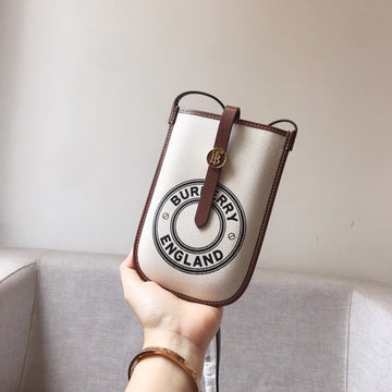 B-Berry - Luxe Carry  Luxe Carrygo Graphic Canvas Anne Phone Case With Strap White For Women, Bags 7.1in/18Luxe Carry