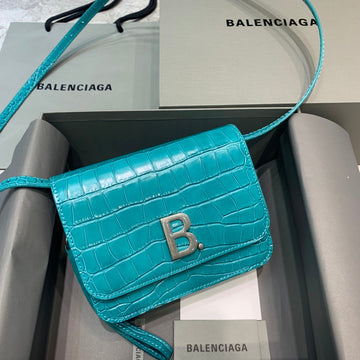 BLN-Ciaga Bolso Bandolera B In Blue, For Women,  Bags 7in/18Luxe Carry