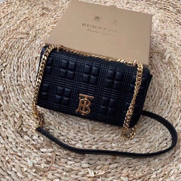 B-Berry - Luxe Carry  Quilted Medium Luxe Carryla Bag Monogram Black For Women, Bags 11in/28Luxe Carry 80217011
