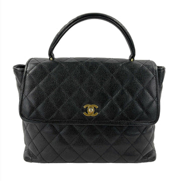 Top Quality Chanel -   Large Quilted CC Caviar Kelly New Bag - Top Handle