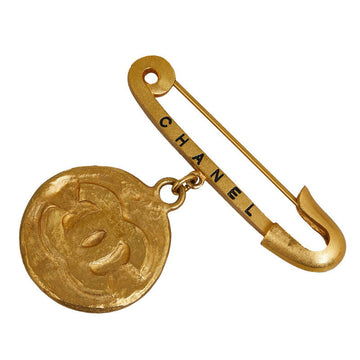 Top Quality Chanel   Logo Cocomark Coin Brochure Gold   Chanel