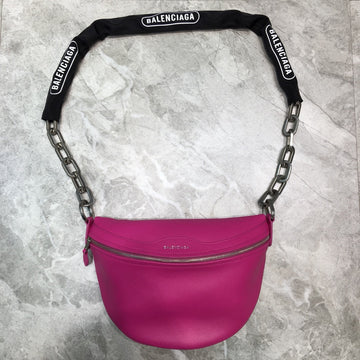 BLN-Ciaga Souvenir XXS Belt Bag In Dark Pink, For Women,  Bags 11.8in/30Luxe Carry
