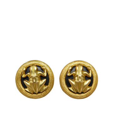 Top Quality Chanel   Flog Earrings Gold  Ladies