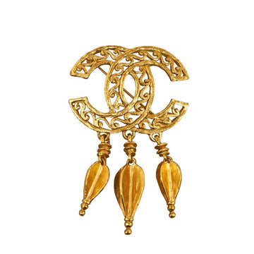 Top Quality Chanel   Cocomark Darts Brochure Gold  Ladies Chanel