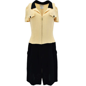 Top Quality Chanel Dress Ivory Black P95 #40