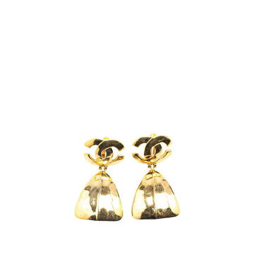 Top Quality Chanel   Coco Mark Triangle Earrings