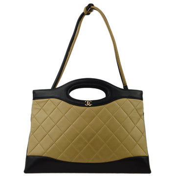 Top Quality Chanel Beige Calfskin Cambon Ligne Tote Handbag