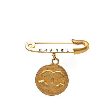 Top Quality Chanel   Coco Medal Safety Pin Pin Brochure G   CHANEL