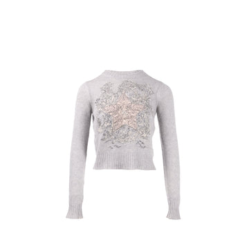 Top quality Dior Size 36 Chez Mio Sweater Cashmere Grey